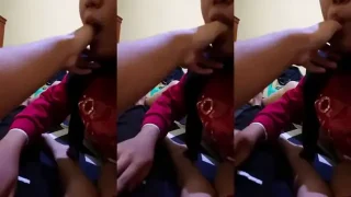 Ngewein Pacar Hijab Hitam  Di kosan