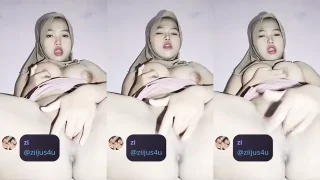 Hijab Zieya ABG SMA Colmek Pakai 1 Jari